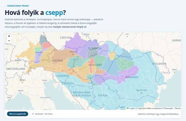 Csepp-követő — előnézet